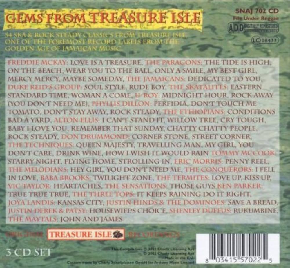 Amazon.co.jp: Gems From Treasure Isle: ミュージック